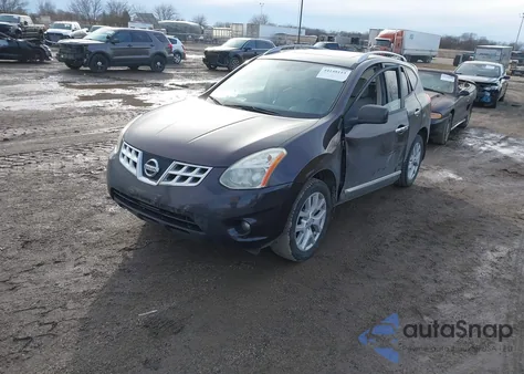2011 Nissan Rogue Sv from USA, damaged, VIN JN8AS5MV2BW309958